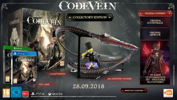 В Сети появился трейлер игры Code Vein о вампире