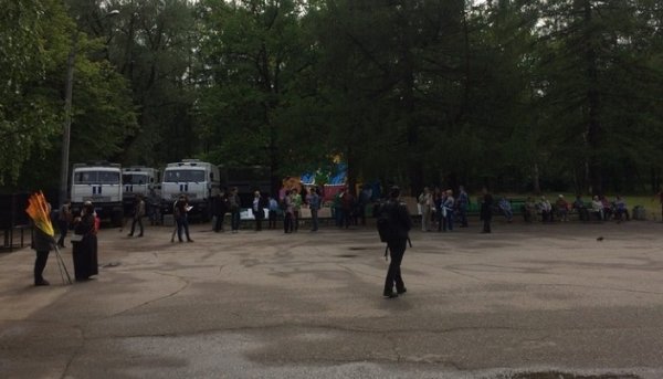 В Петербурге на митинг в защиту прав и свобод граждан вышли 150 человек
